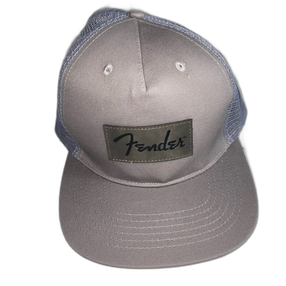 Fender Musical Instrument Corp SnapBack Gray Truckers Cap. LNWOT - Picture 9 of 10